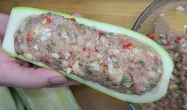 Лодочки из кабачков: простой рецепт без сыра. Сочные и вкусные фаршированные кабачки